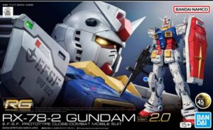 Read more about the article รีวิวเจาะลึก Bandai RG 1/144 RX-78-2 Gundam Ver.2.0 กันพลาพรีเมียมระดับมาสเตอร์พีซ (อัปเดตข้อมูลปี 2026)