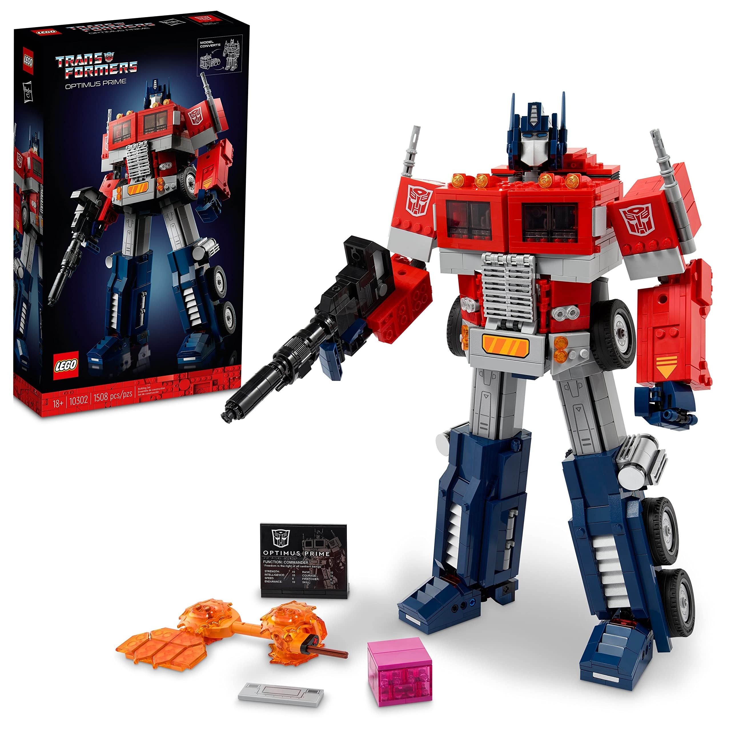 Read more about the article รีวิวเจาะลึก LEGO Icons Optimus Prime 10302 สุดยอดตัวต่อหุ่นยนต์แปลงร่างระดับพรีเมียมที่สาวกทรานส์ฟอร์เมอร์สต้องมี (2022)