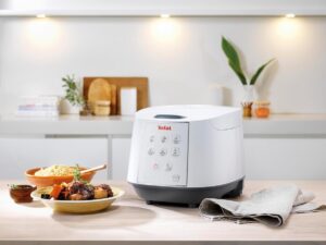 Read more about the article Review chi tiết nồi cơm điện tử Tefal Easy Rice Compact RK732168: Công nghệ lòng nồi niêu độc đáo cho cơm chín dẻo thơm ngon (Cập nhật mới nhất)